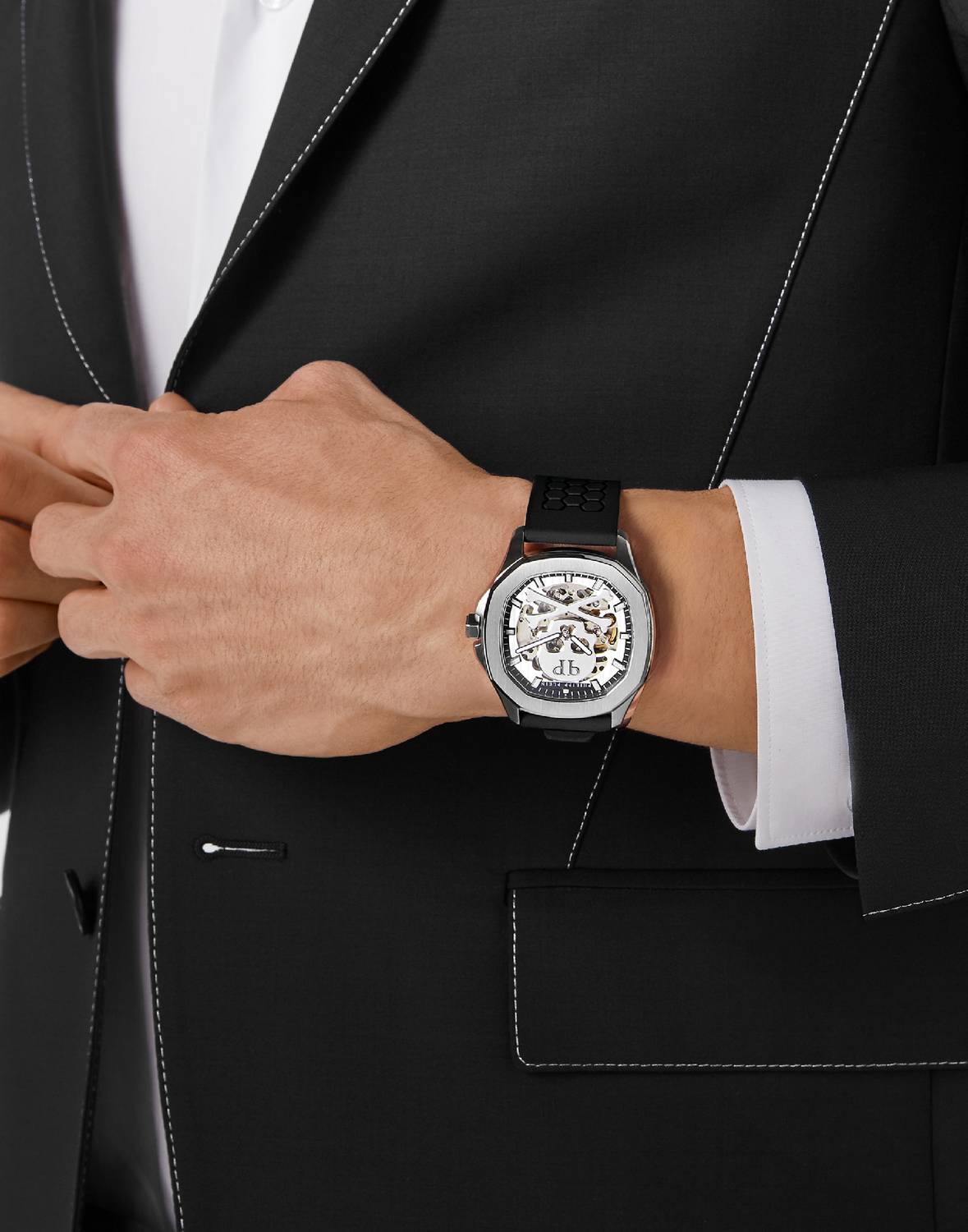 Philipp Plein Automatik Herrenuhr $keleton $pectre