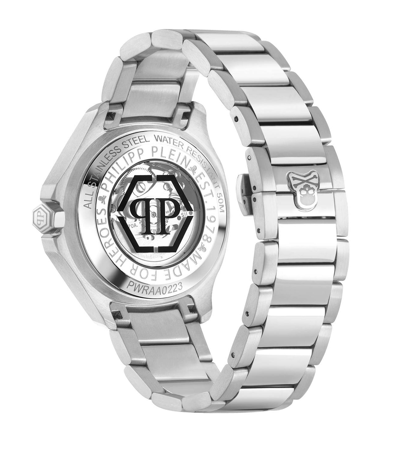 Philipp Plein Automatik Herrenuhr $keleton $pectre