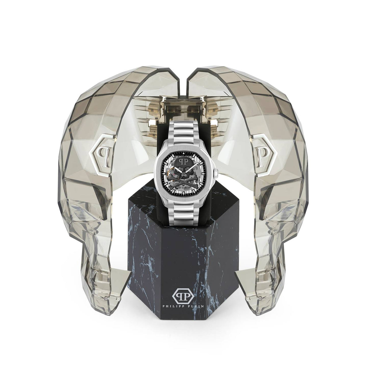 Philipp Plein Automatik Herrenuhr $keleton $pectre