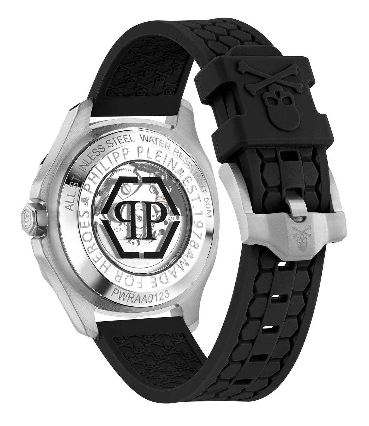 Philipp Plein Automatik Herrenuhr $keleton $pectre