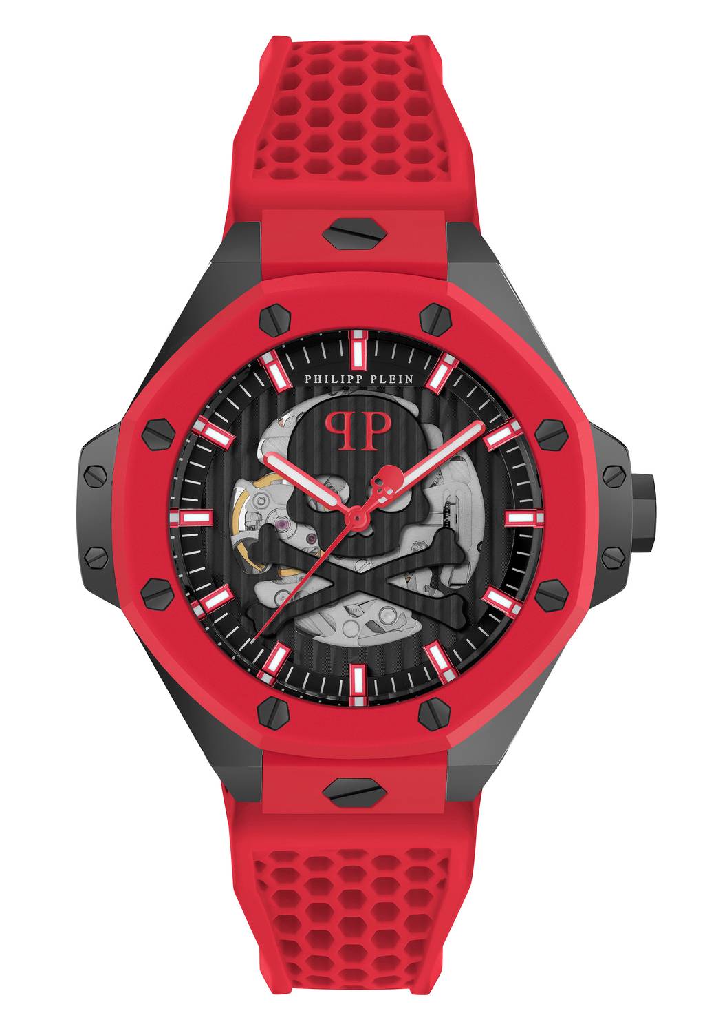 Philipp Plein Automatik Herrenuhr Plein $keleton Royal