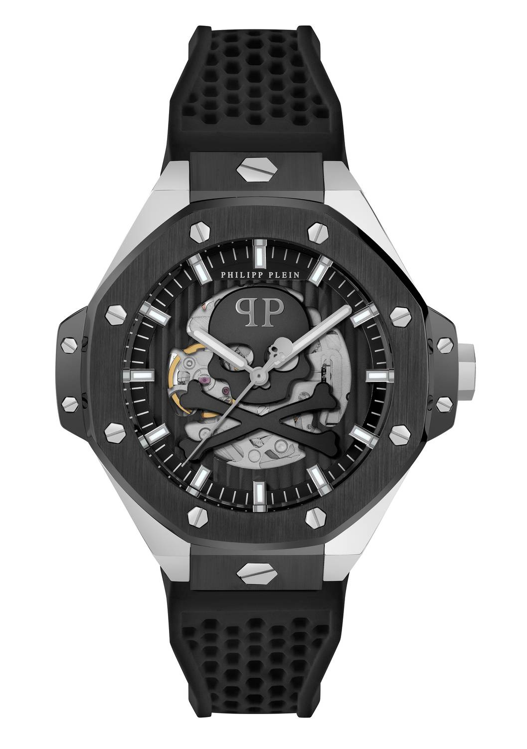 Philipp Plein Automatik Herrenuhr Plein $keleton Royal