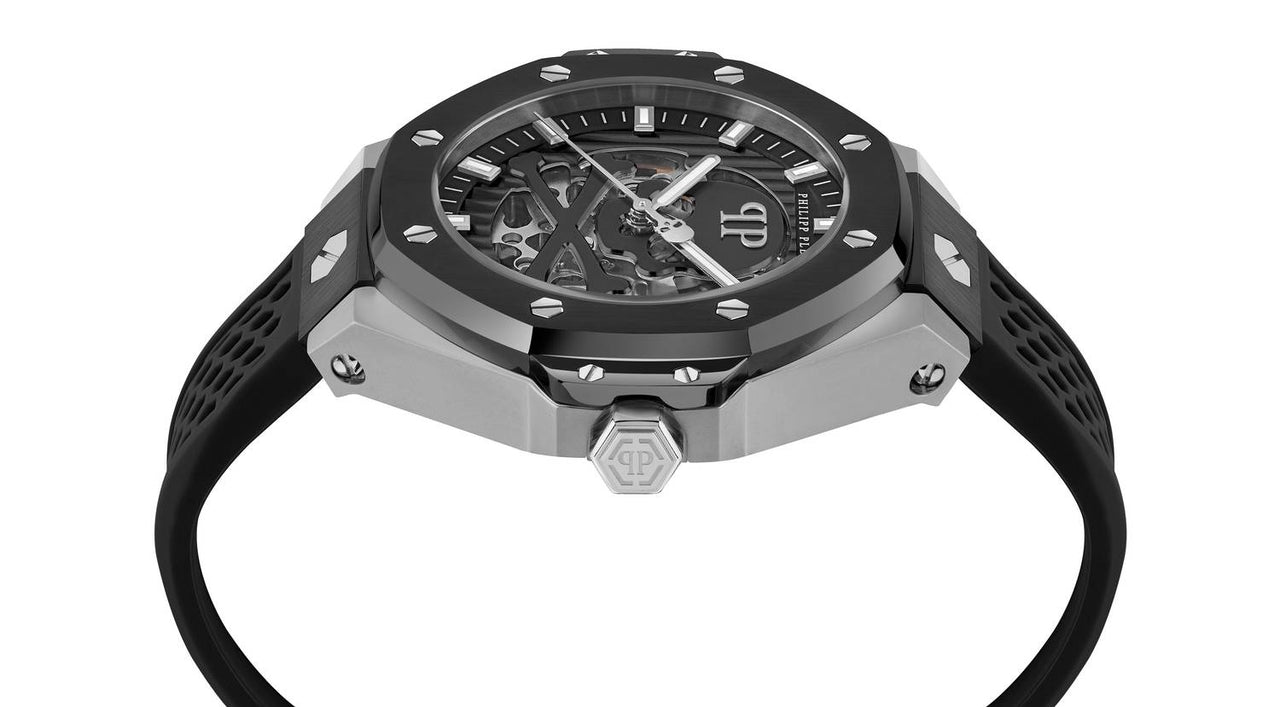 Philipp Plein Automatik Herrenuhr Plein $keleton Royal