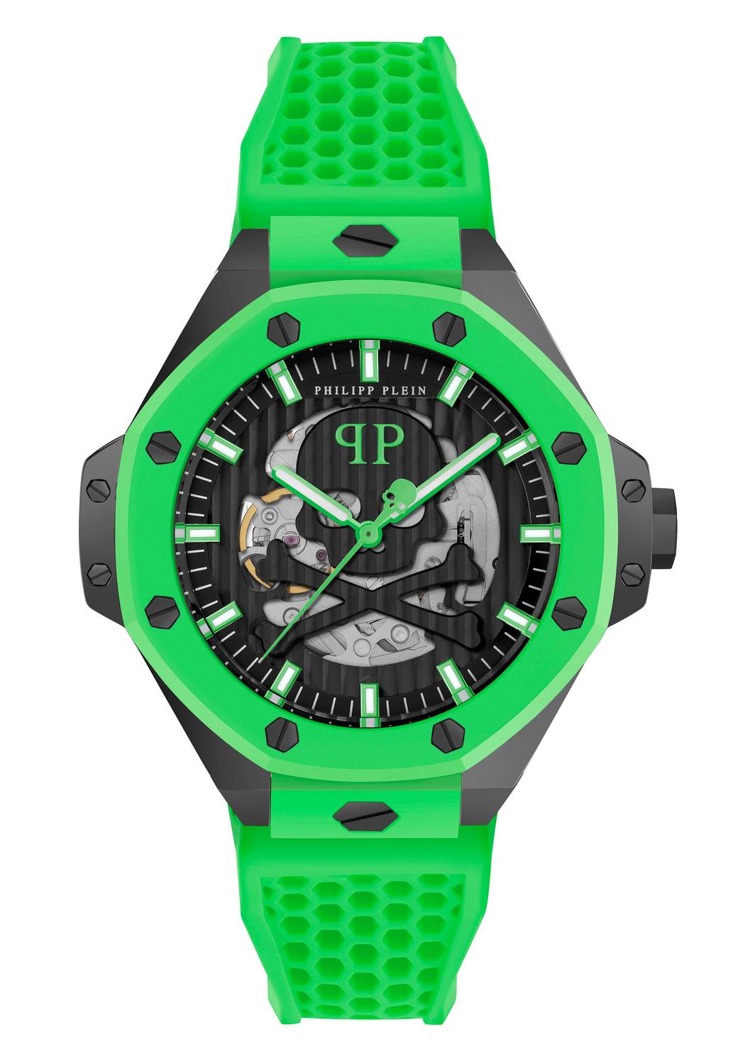 Philipp Plein Automatik Herrenuhr Plein $keleton Royal