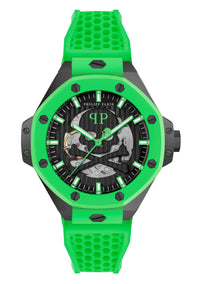 Thumbnail for Philipp Plein Automatik Herrenuhr Plein $keleton Royal