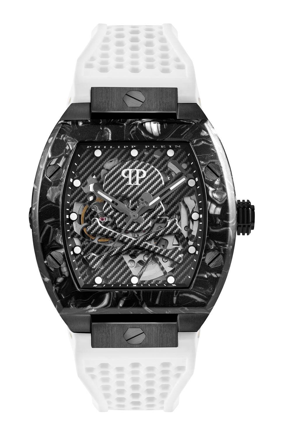 Philipp Plein Automatik Herrenuhr The $keleton $port Master Rock Crystal