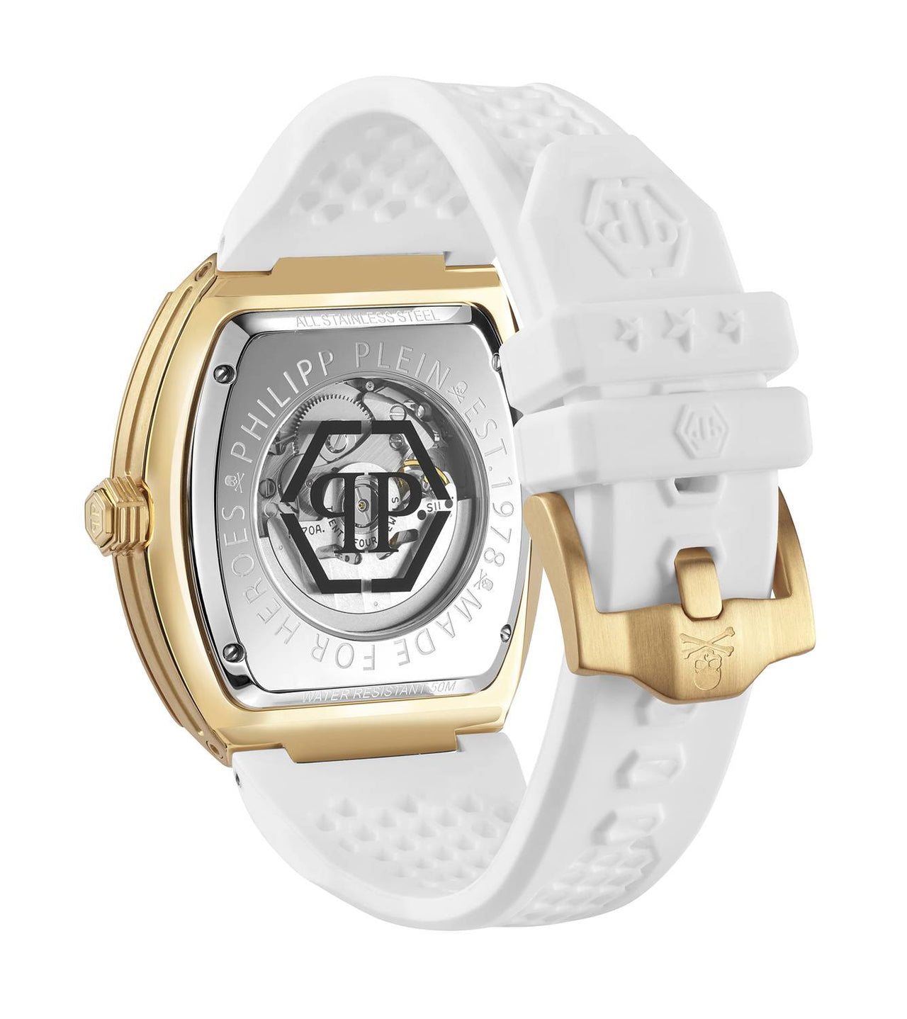 Philipp Plein Automatik Herrenuhr The $keleton Caviar PWBAA0421