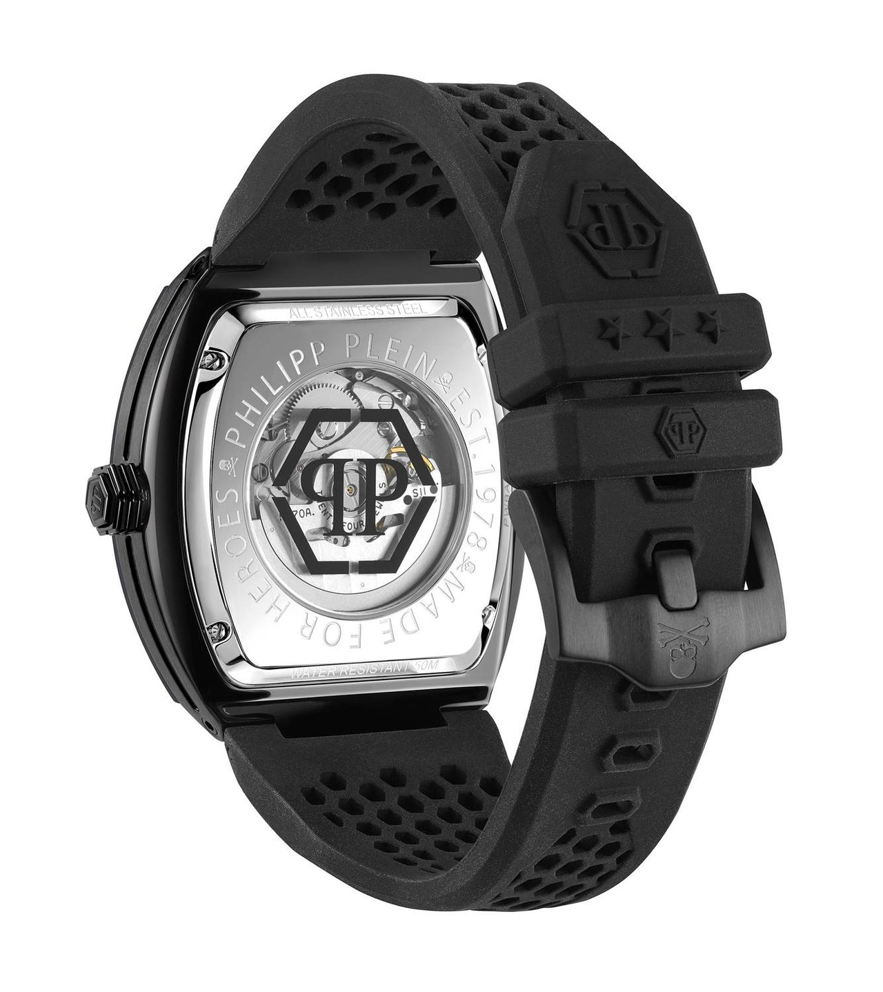 Philipp Plein Automatik Herrenuhr The $keleton Crystal