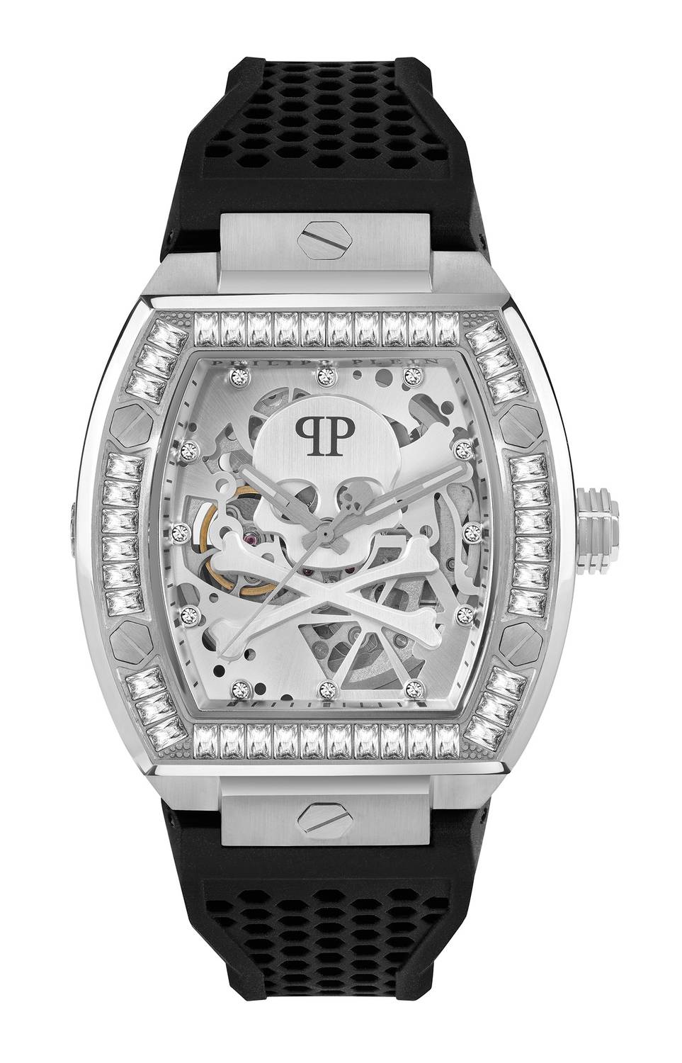 Philipp Plein Automatik Herrenuhr The $keleton Crystal