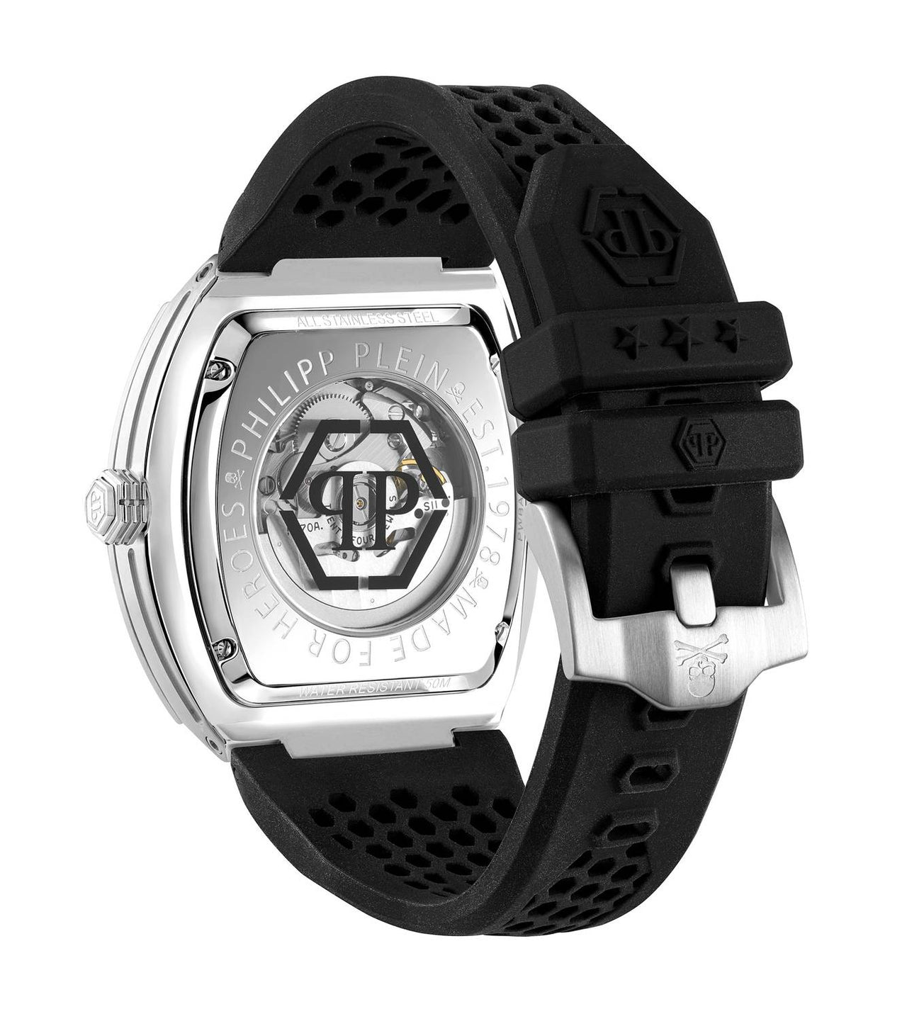 Philipp Plein Automatik Herrenuhr The $keleton Crystal