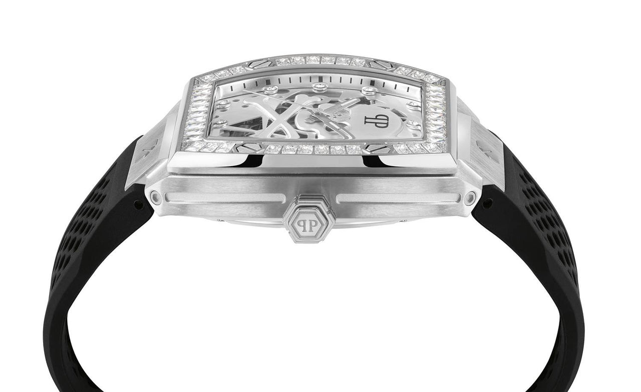 Philipp Plein Automatik Herrenuhr The $keleton Crystal