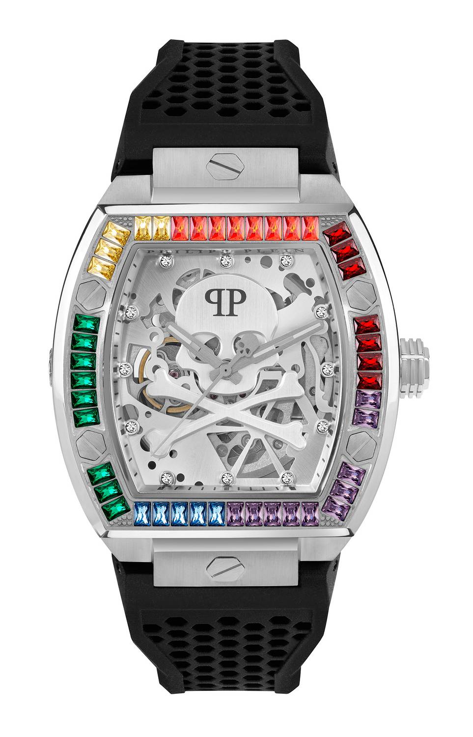 Philipp Plein Automatik Herrenuhr The $keleton Rainbow