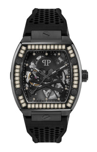 Thumbnail for Philipp Plein Automatik Herrenuhr The $keleton Crystal