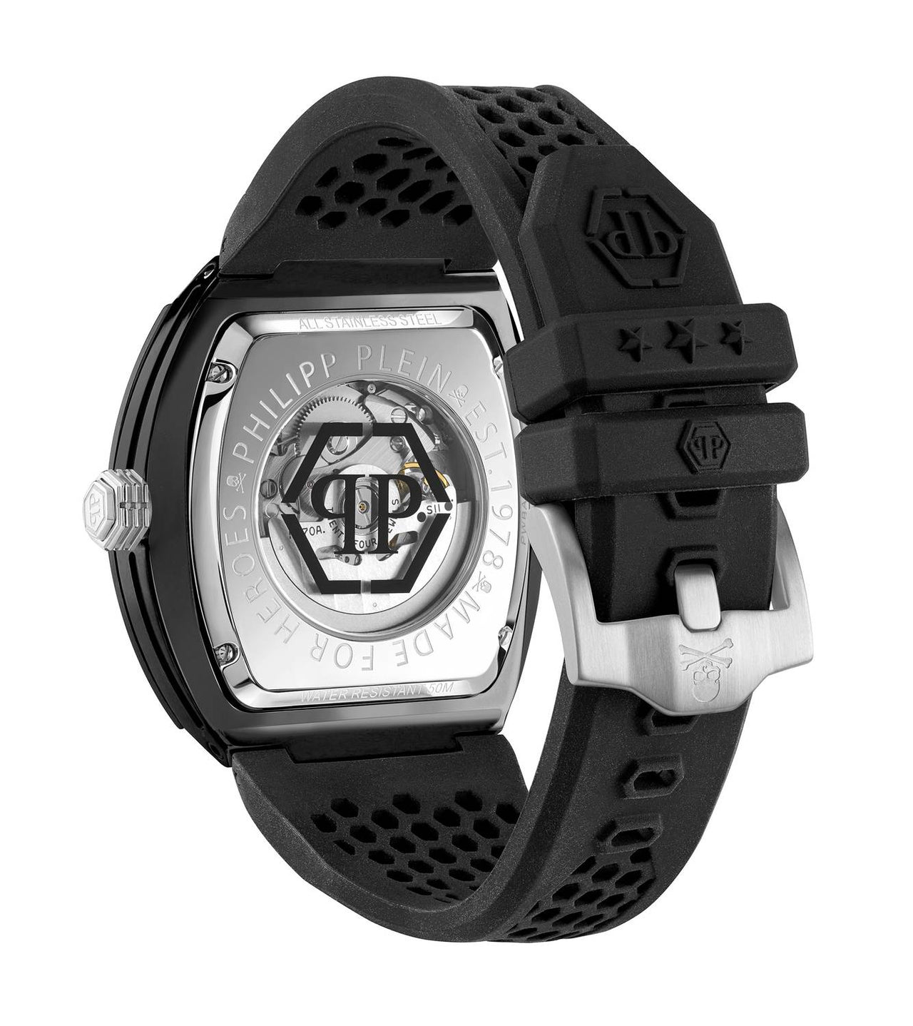 Philipp Plein Automatik Herrenuhr The $keleton Ecoceramic