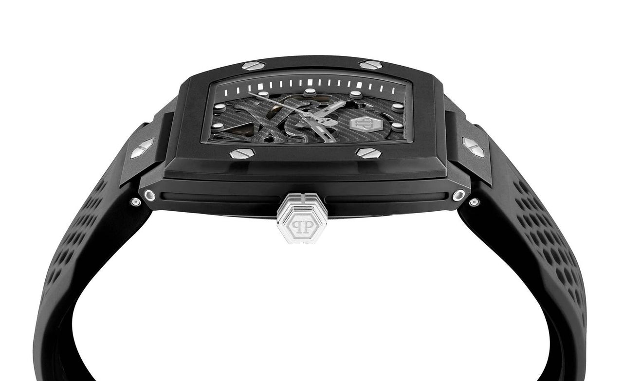 Philipp Plein Automatik Herrenuhr The $keleton Ecoceramic