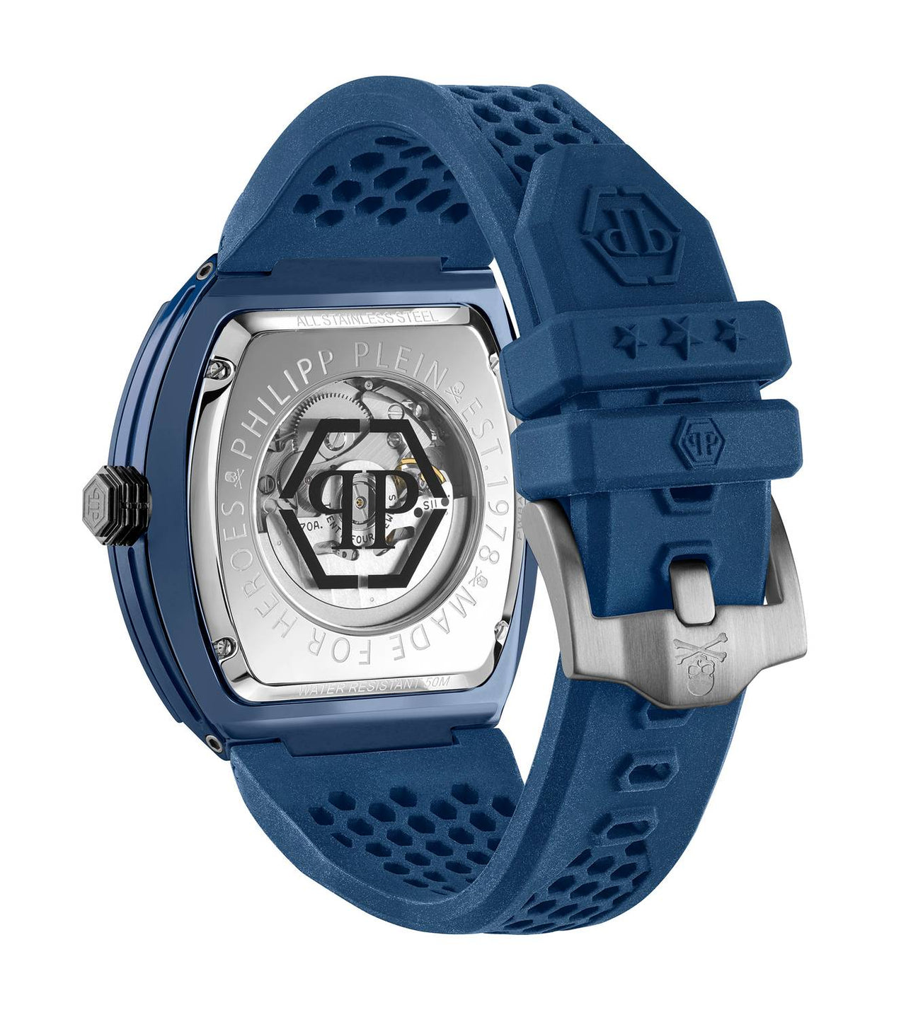 Philipp Plein Automatik Herrenuhr The $keleton Ecoceramic PWVBA0323