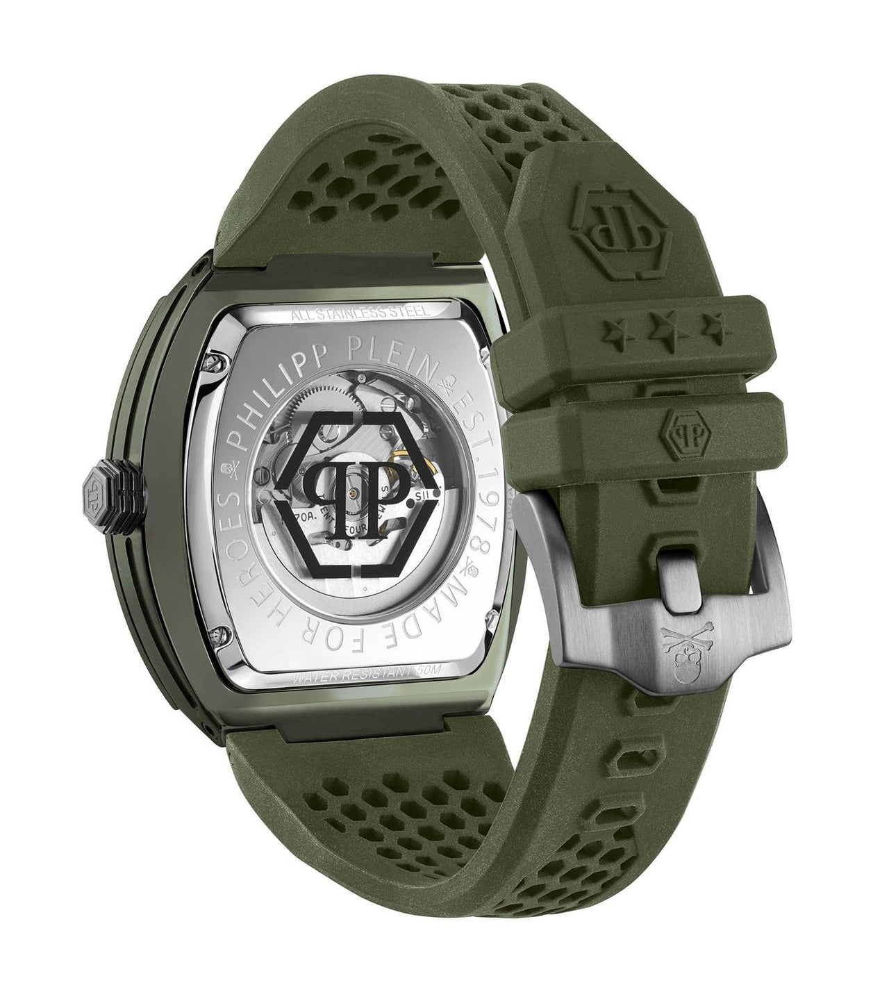 Philipp Plein Automatik Herrenuhr The $keleton Ecoceramic