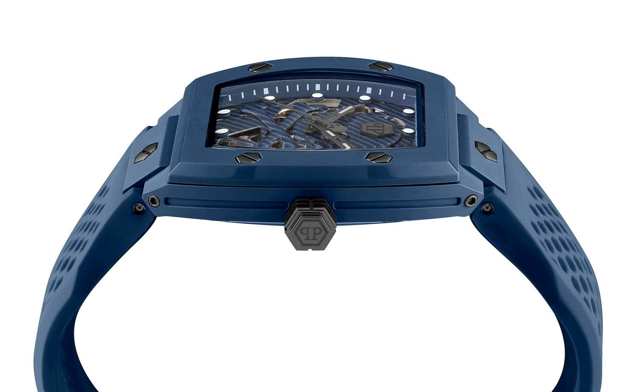 Philipp Plein Automatik Herrenuhr The $keleton Ecoceramic PWVBA0323