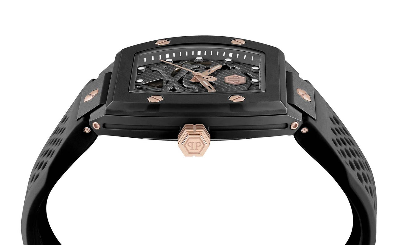 Philipp Plein Automatik Herrenuhr The $keleton Ecoceramic