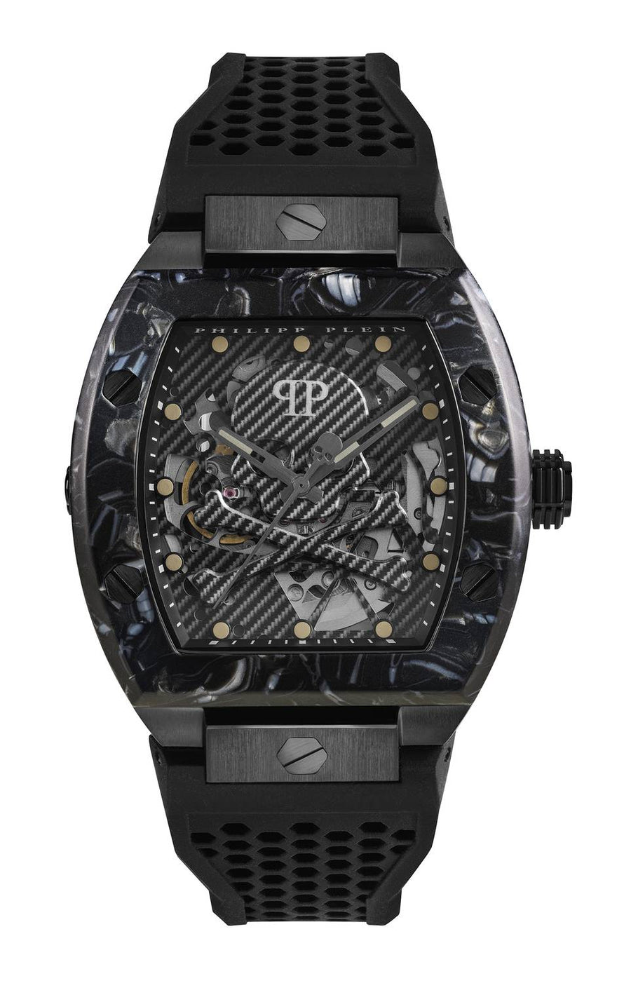 Philipp Plein Automatik Herrenuhr The $keleton Phantom PWBAA0221