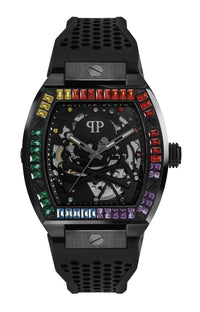 Thumbnail for Philipp Plein Automatik Herrenuhr The $keleton Rainbow PWBAA0621