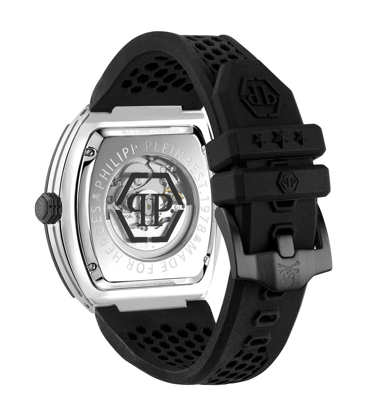 Philipp Plein Automatik Herrenuhr The $keleton