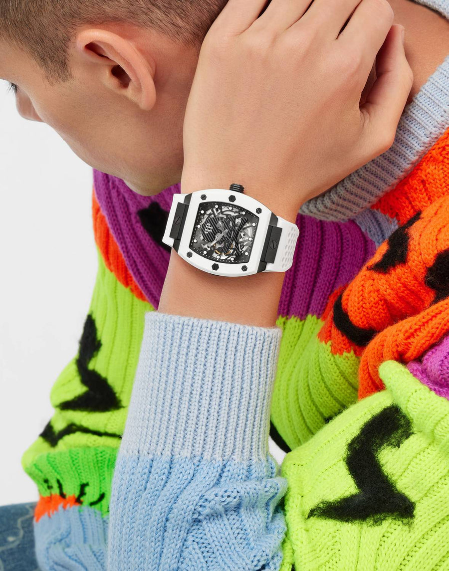 Philipp Plein Automatik Herrenuhr The $keleton