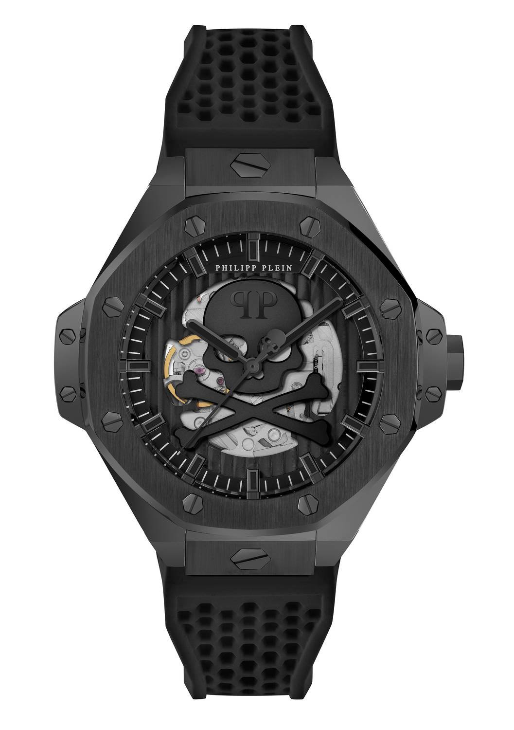 Philipp Plein Automatik Herrenuhr Plein $keleton Royal