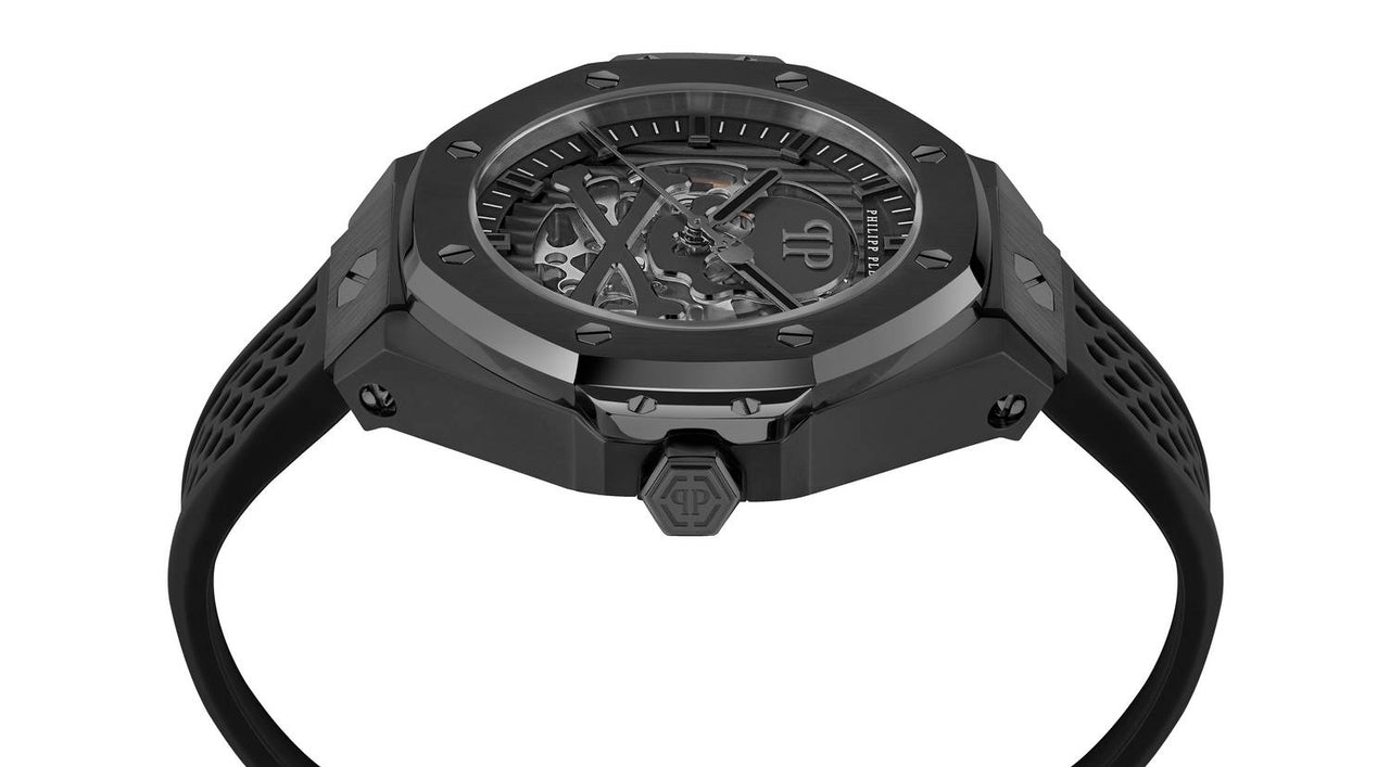 Philipp Plein Automatik Herrenuhr Plein $keleton Royal