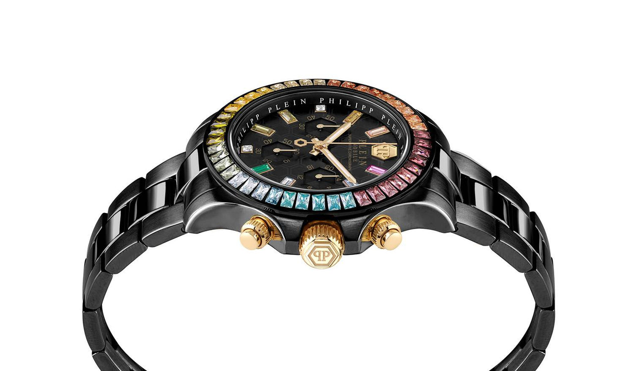 Philipp Plein Damenuhr Chrono Nobile Lady Rainbow