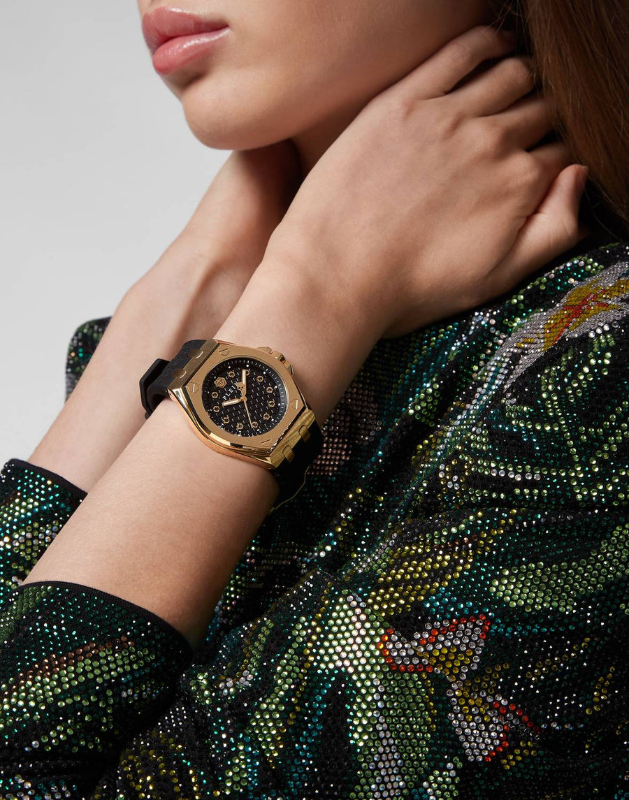 Philipp Plein Damenuhr Plein Extreme Lady Crystal