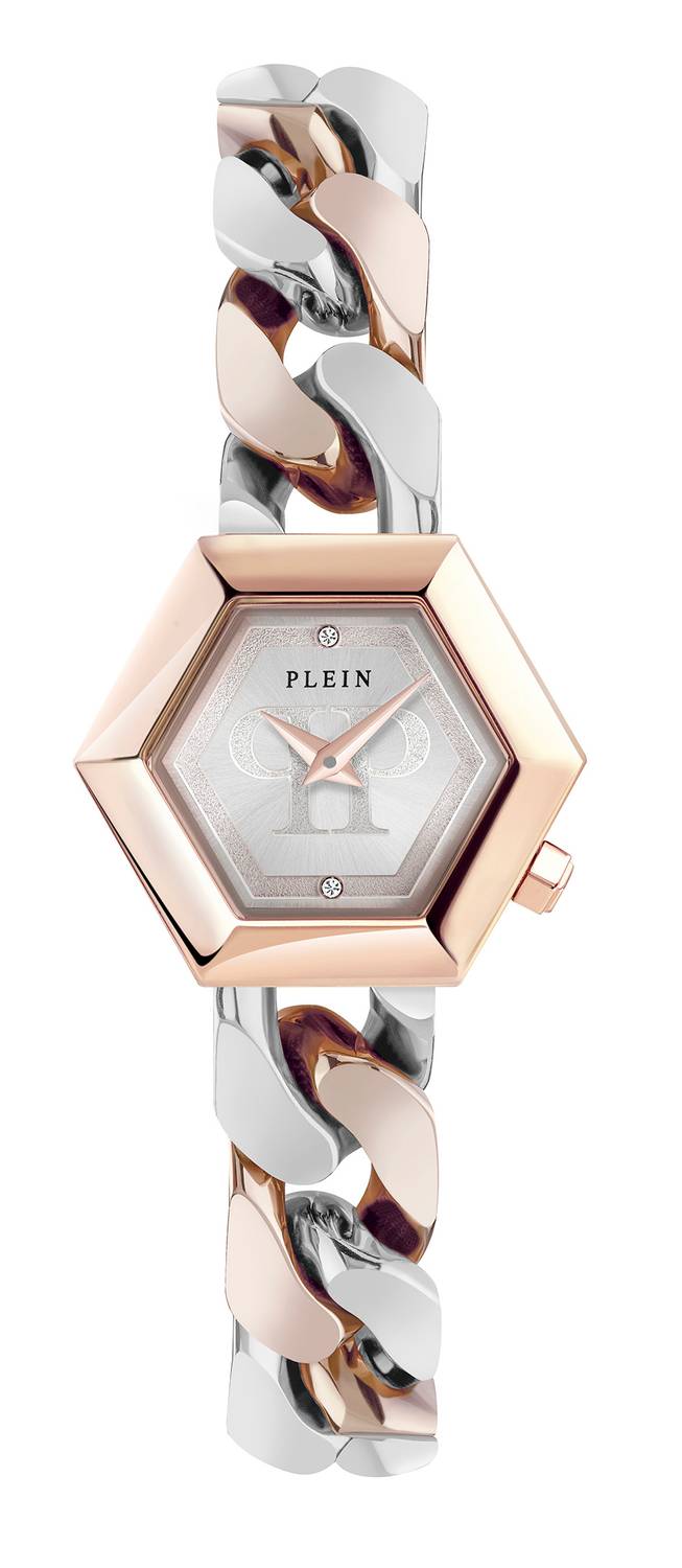 Philipp Plein Damenuhr The Hexagon Groumette