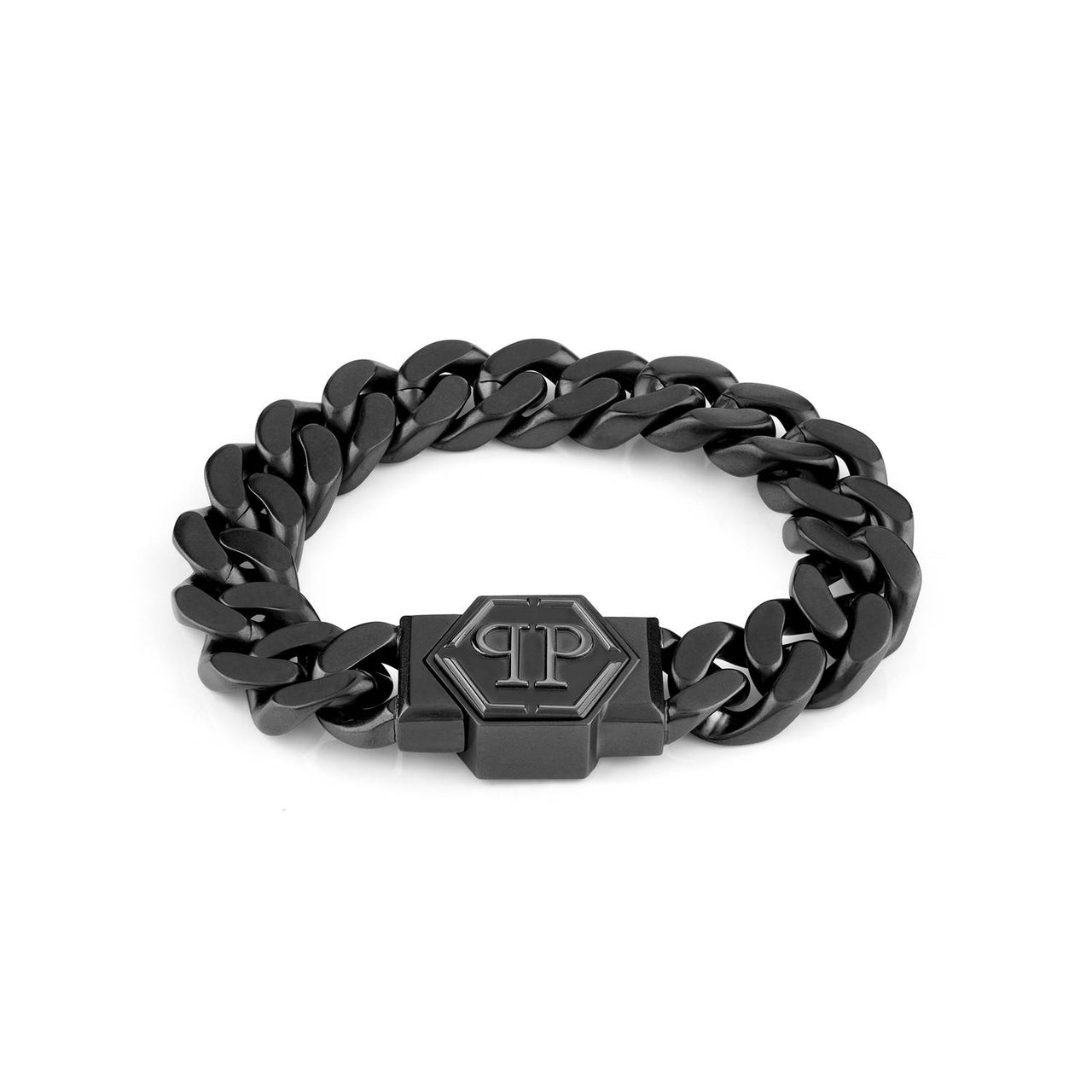 Philipp Plein Herren Armband Armkette Edelstahl Hexagon