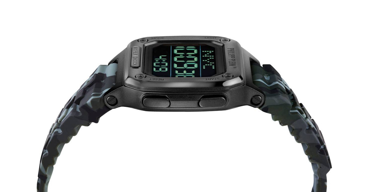 Philipp Plein Unisex Digitaluhr Hyper $hock