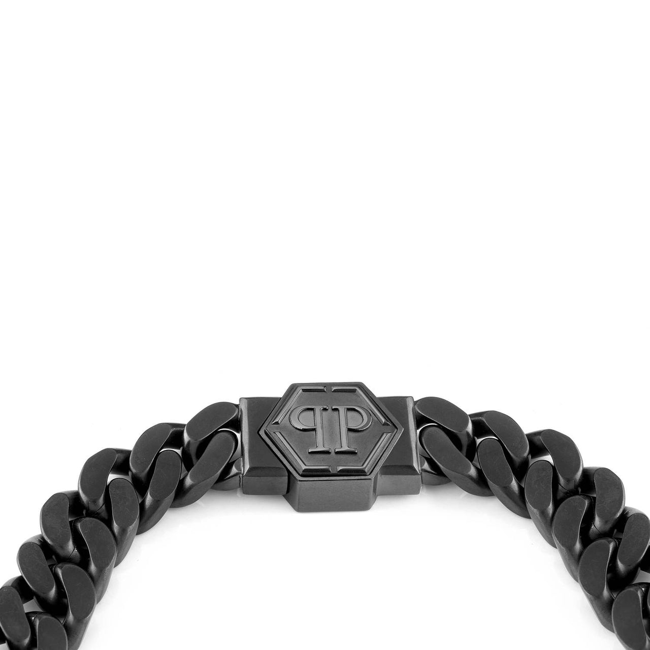 Philipp Plein Herren Kette Halskette Edelstahl Hexagon