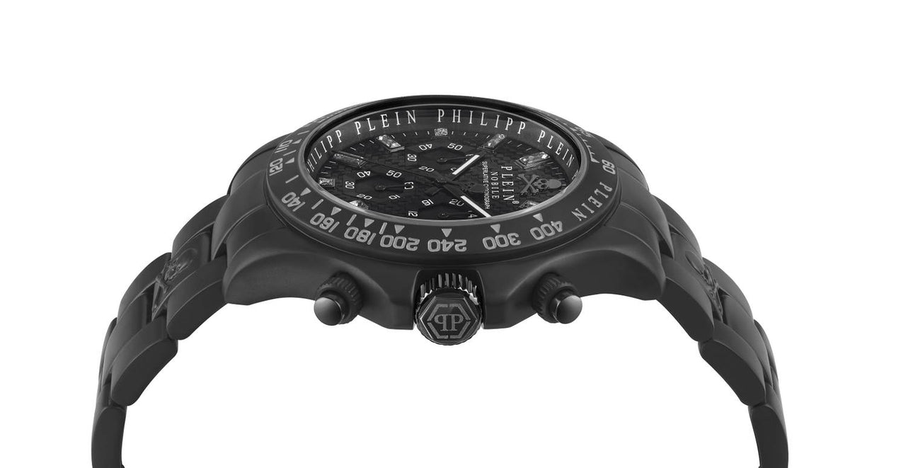 Philipp Plein Herrenuhr Nobile Wonder Schwarz Matt