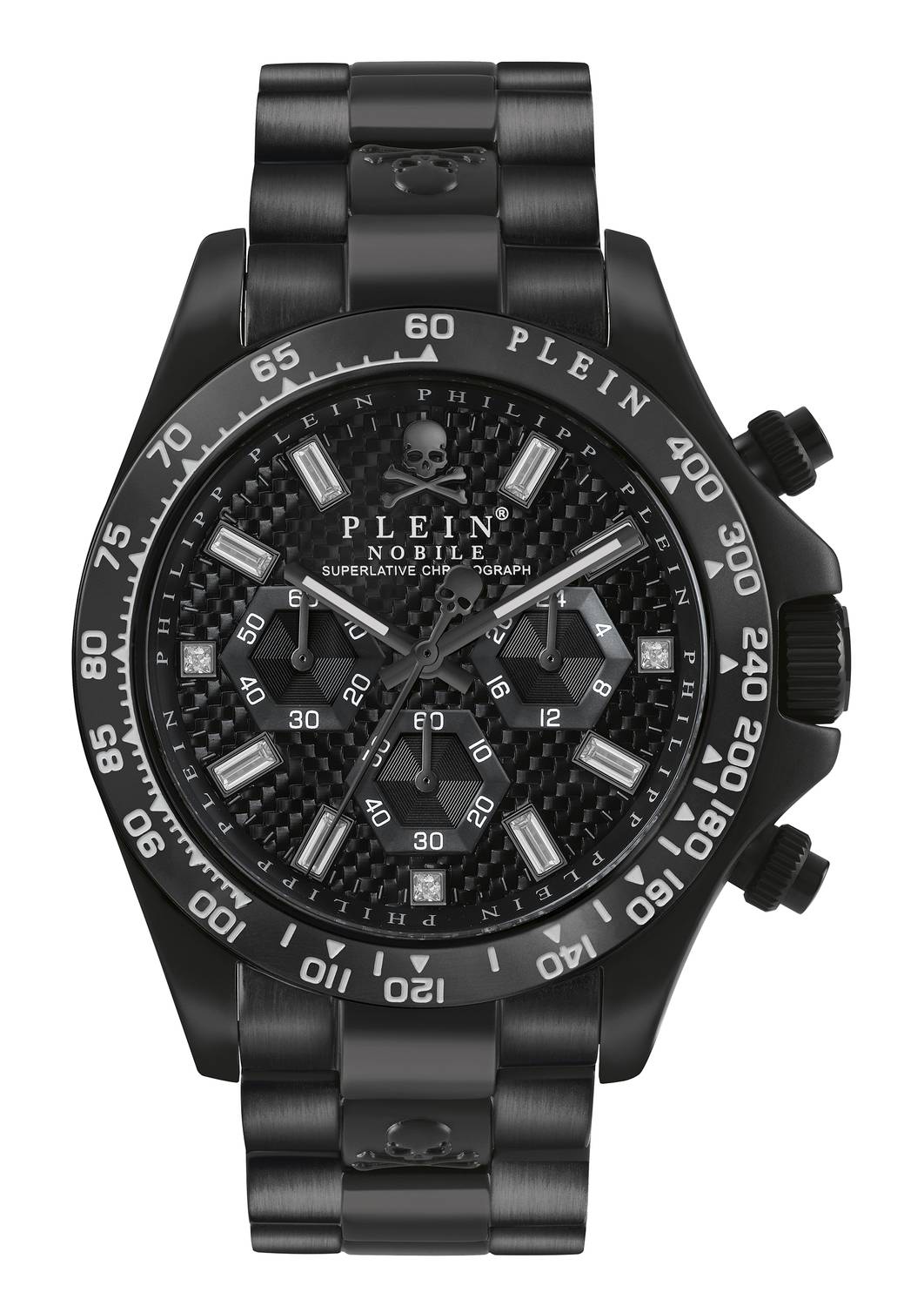 Philipp Plein Herrenuhr Nobile Wonder Schwarz Matt