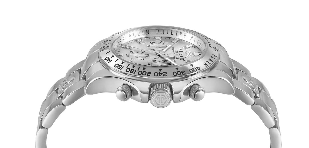 Philipp Plein Herrenuhr Nobile Wonder Silber