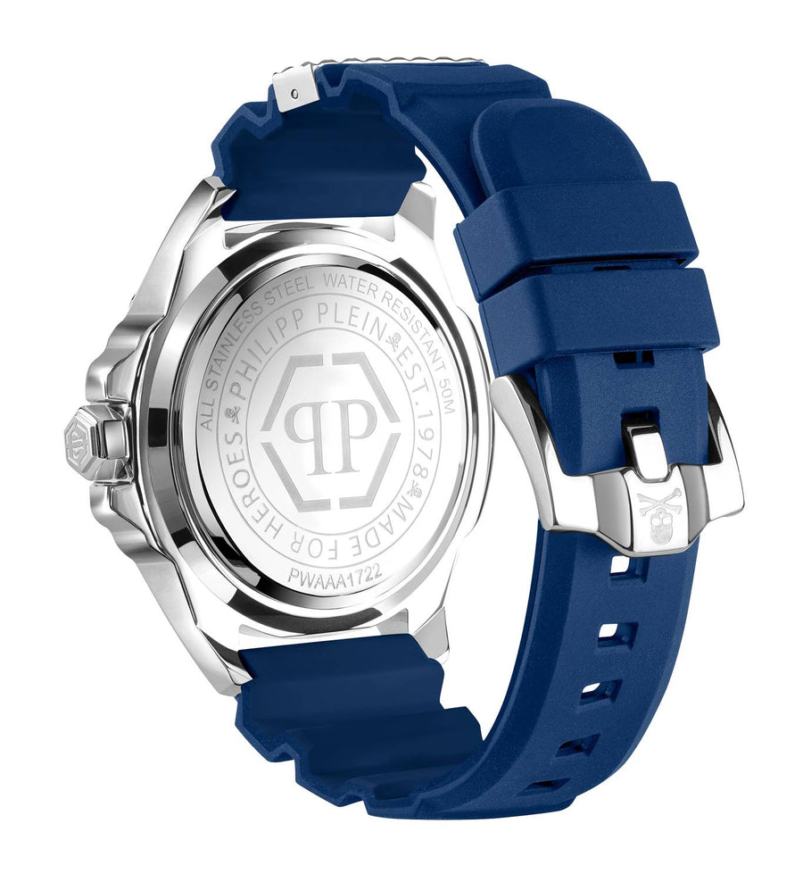Philipp Plein Herrenuhr The $kull Carbon Fiber