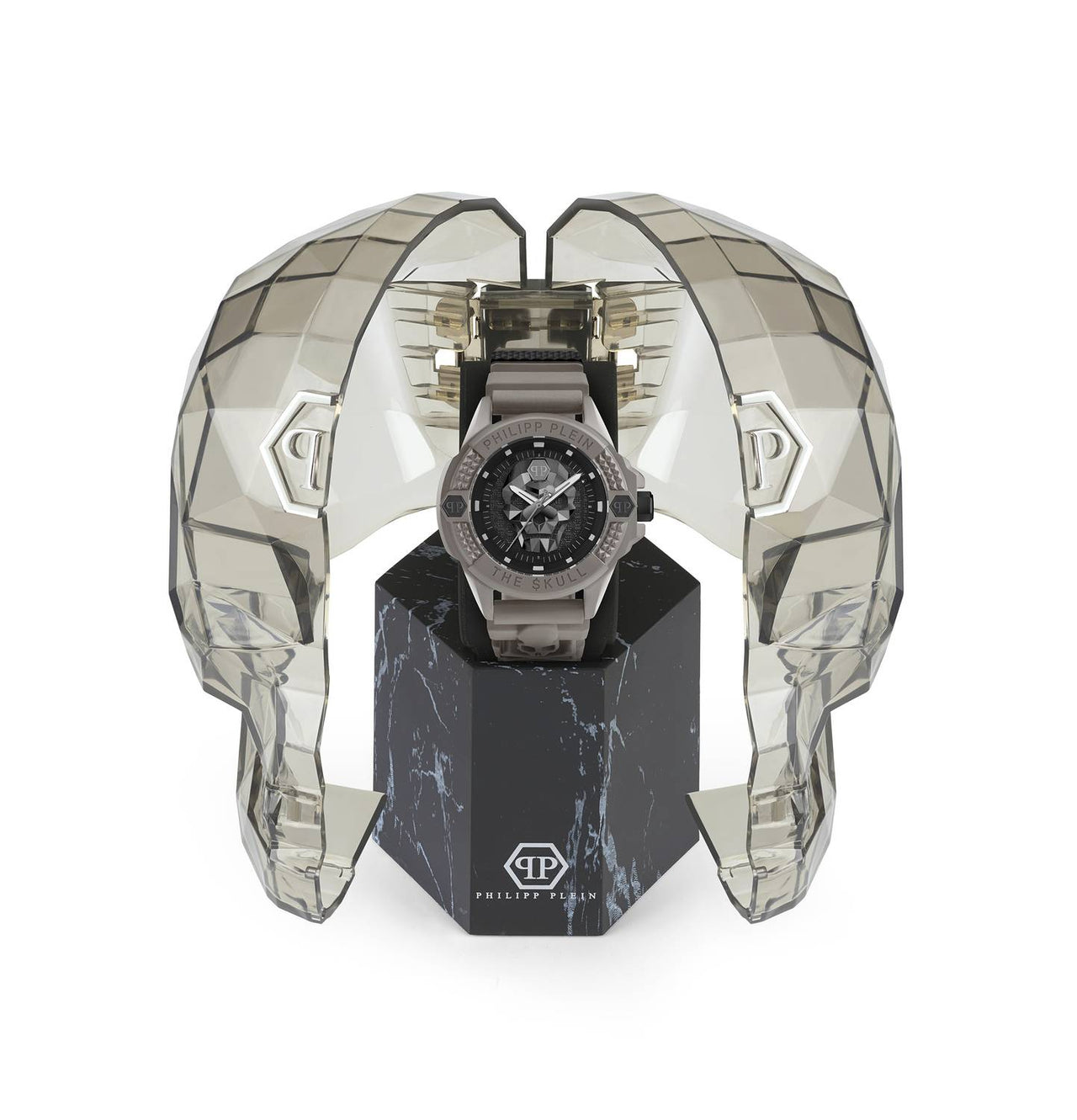 Philipp Plein Herrenuhr The $kull Ecoceramic