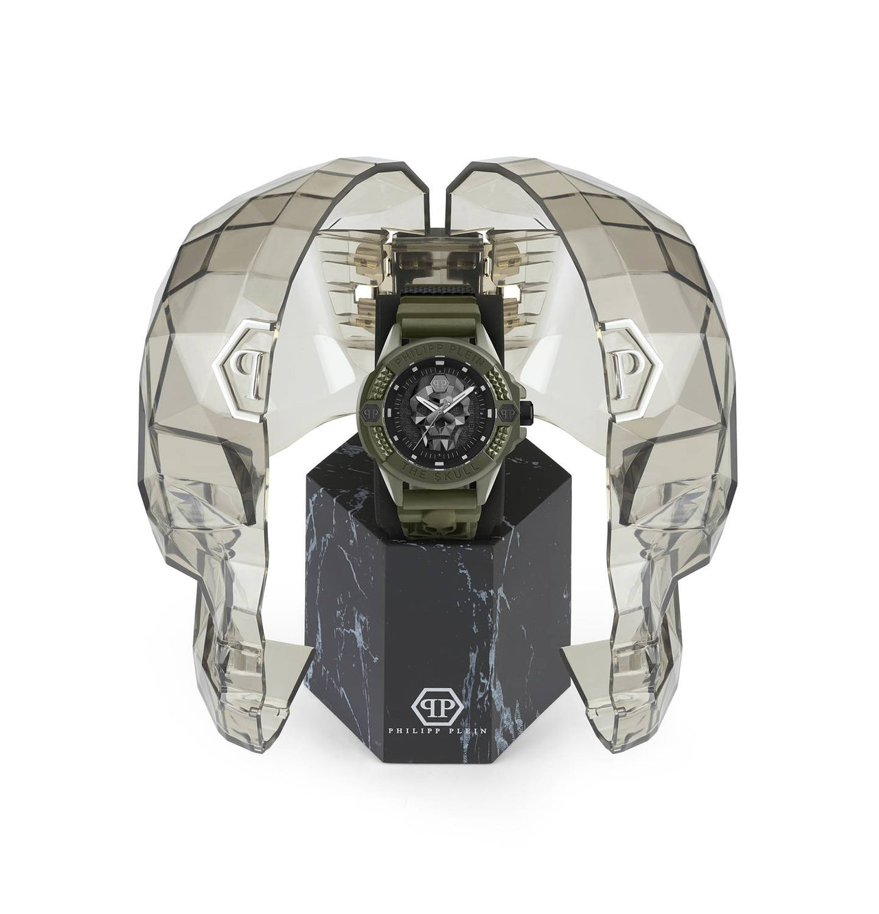 Philipp Plein Herrenuhr The $kull Ecoceramic