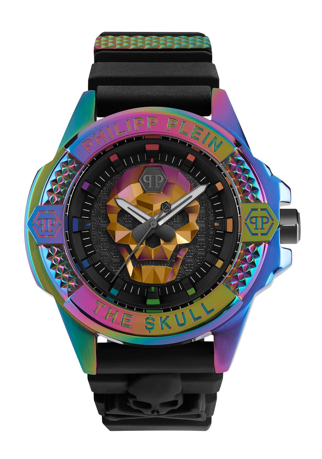 Philipp Plein Herrenuhr The $kull Rainbow