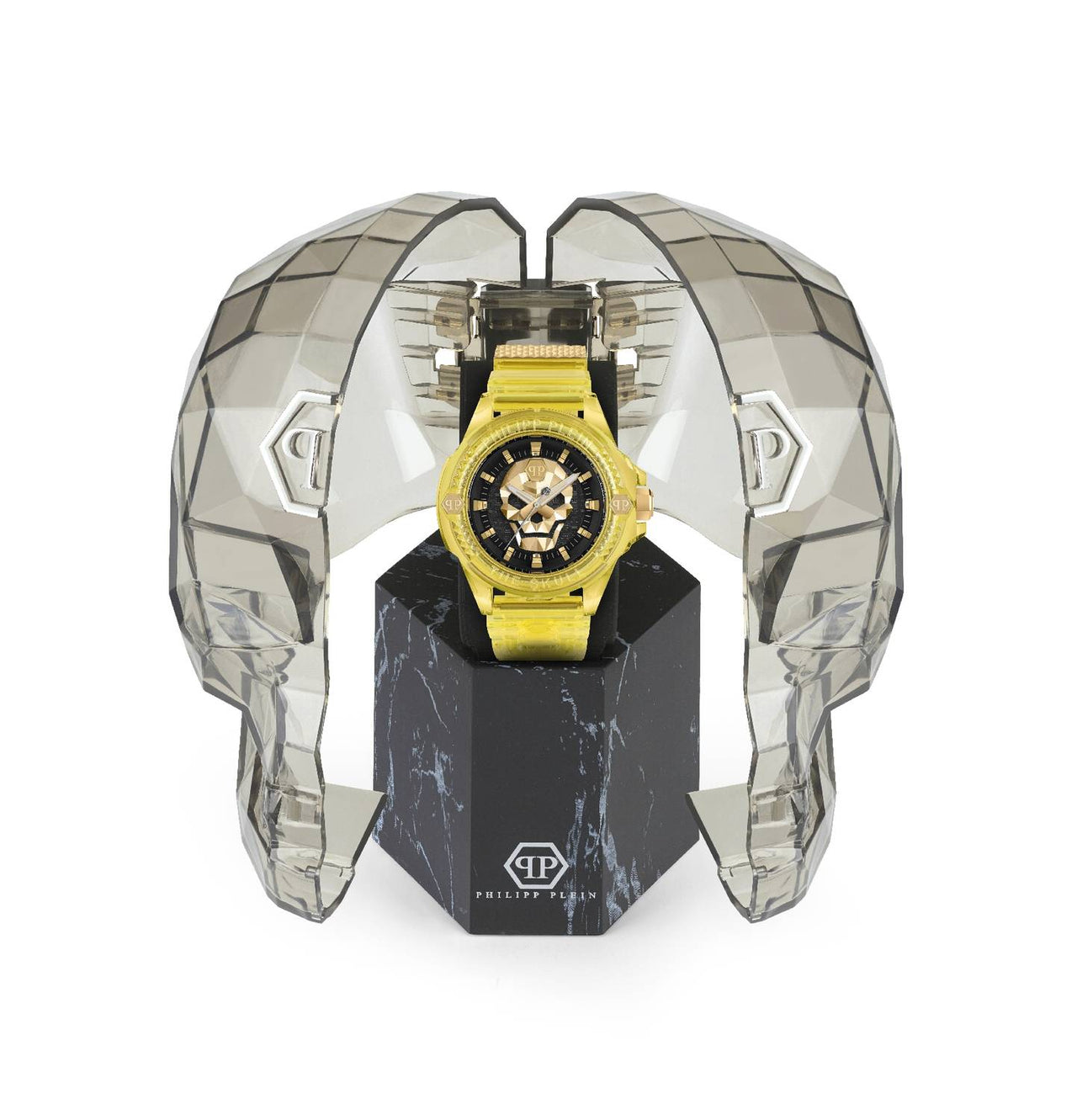 Philipp Plein Herrenuhr The $kull Synthetic