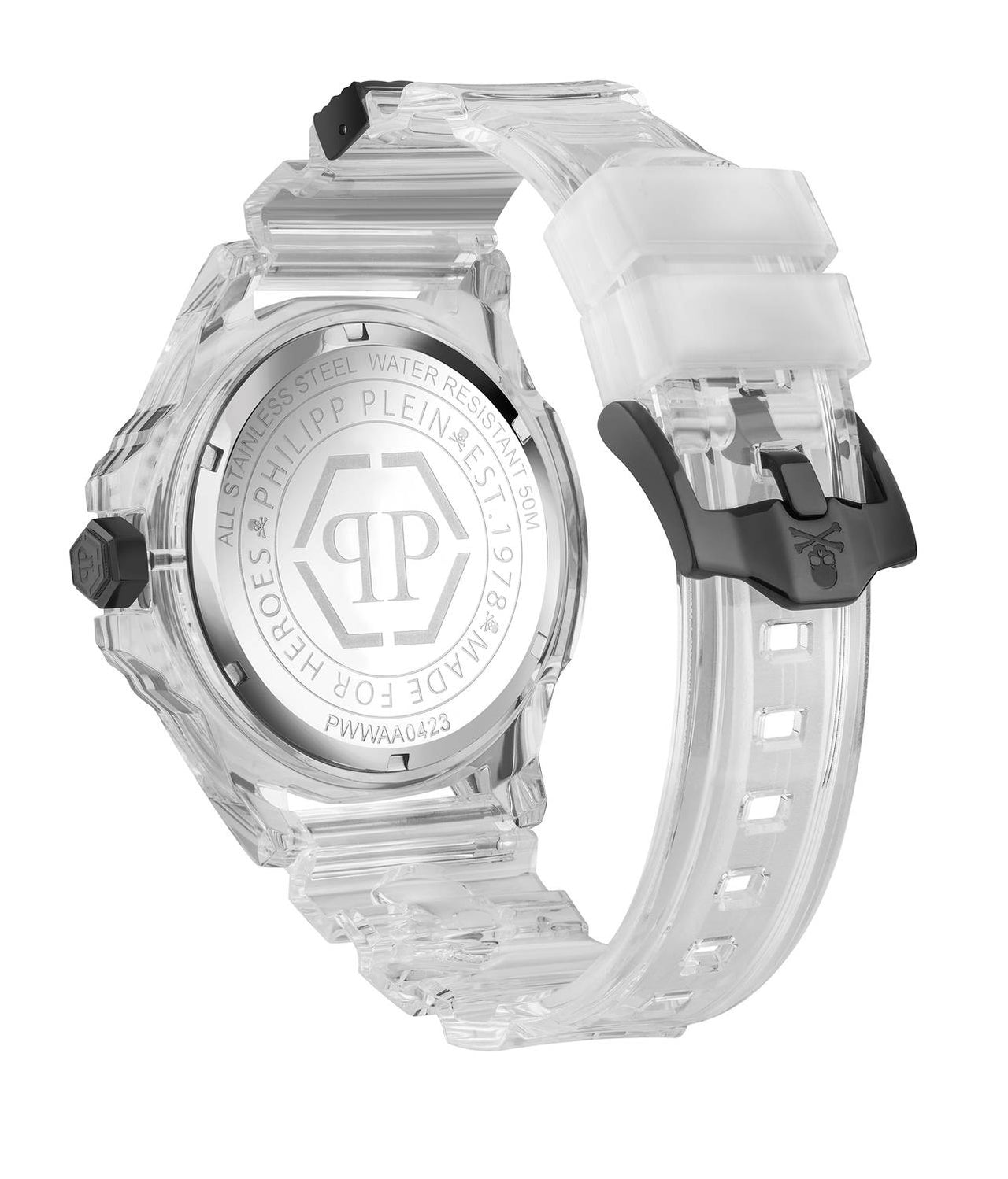 Philipp Plein Herrenuhr The $kull Synthetic