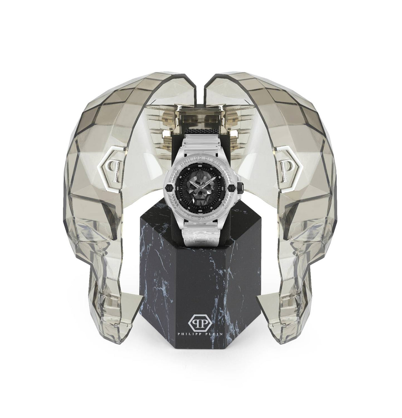 Philipp Plein Herrenuhr The $kull Synthetic