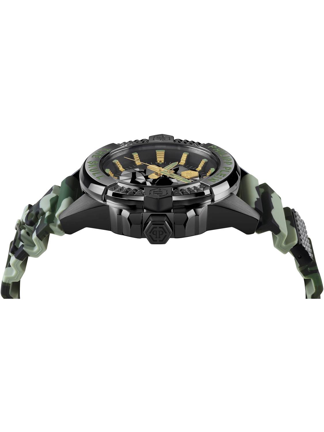 Philipp Plein Herrenuhr The $kull Titan Camouflage