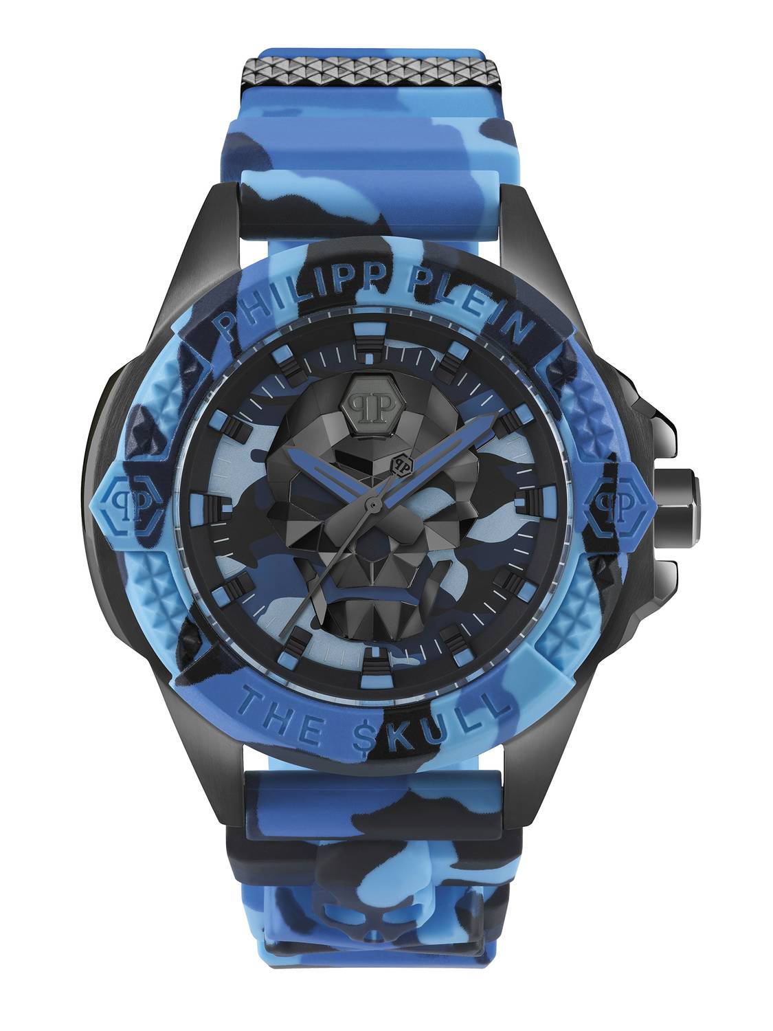 Philipp Plein Herrenuhr The $kull Titan Camouflage