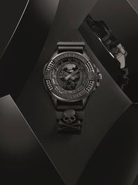 Thumbnail for Philipp Plein Herrenuhr The $kull Titan Schwarz PWAAA0721