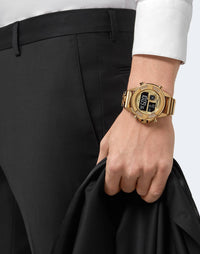 Thumbnail for Philipp Plein Herrenuhr The G.O.A.T. Starfire Crystal Gold