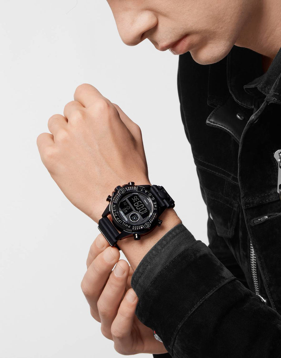 Philipp Plein Herrenuhr The G.O.A.T. Starfire Schwarz PWFAA0221